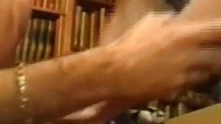 Two Blondes Ass Fucked and Cummed on Tight Pussy and in Mouth by Two Huge Vintage Cocks