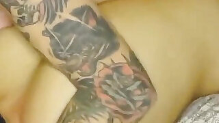 Submissive Masked Slave Teen Fucked Rough Multiple Squirt and Shaking Orgasm Latinwhitetiger