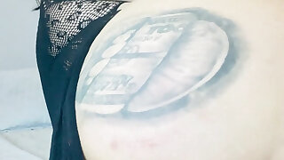 Big Ass Twerk & Spanking Tease - Mesh Skirt, Foot View & Ass Jiggling