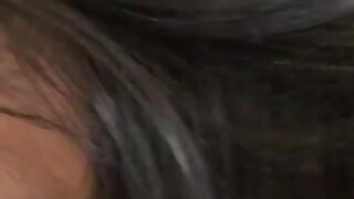 BBW Asian slut hard pounded with black dude