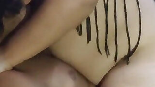 Receiving Some Good Massages with Oil on My Big Homemade Buttocks in Spanish