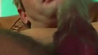 Blonde couple cock sucking pussy fucking fingering...cum in mouth